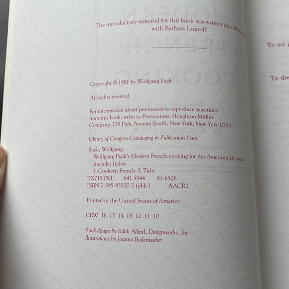 Wolfgang Puck’s  Modern French Cooking for the American Kitchen - Picture 4 of 4